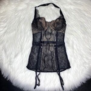 Victoria's Secret Bustier Lace Lingerie Halter